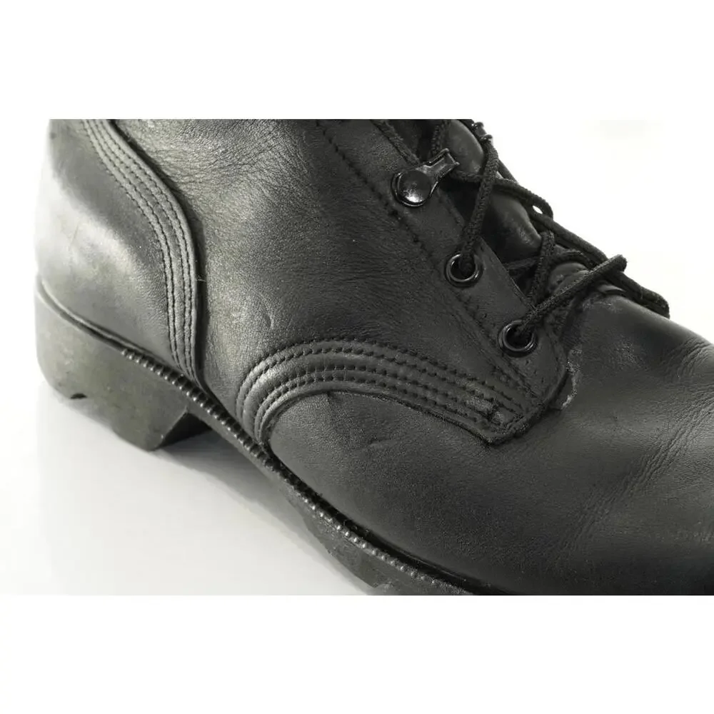 Vintage VTG Military Combat Boots 90s Y2K Black Leather Men's Sz 10.5R